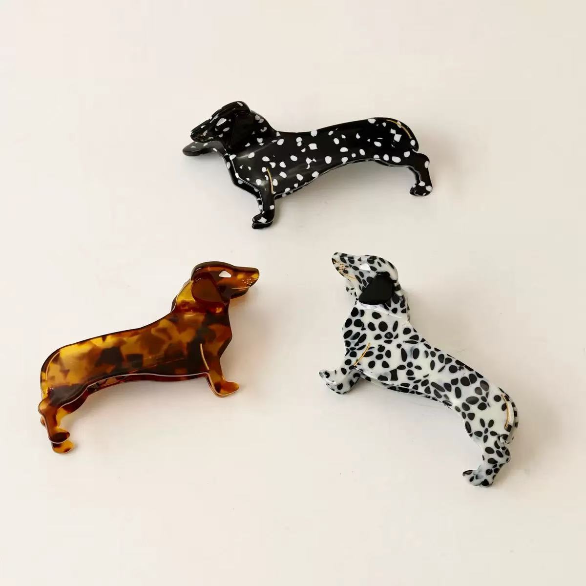 PAWSOME PETS NEW YORK Hand-painted Dog Claw Hair Clip | Eco-Friendly