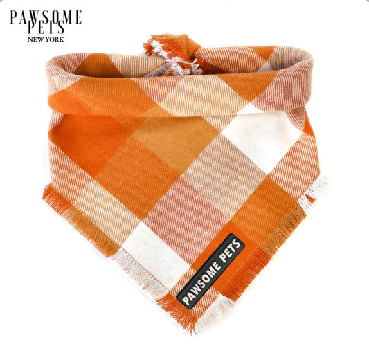 PAWSOME PETS NEW YORK - BANDANA - PUMPKIN