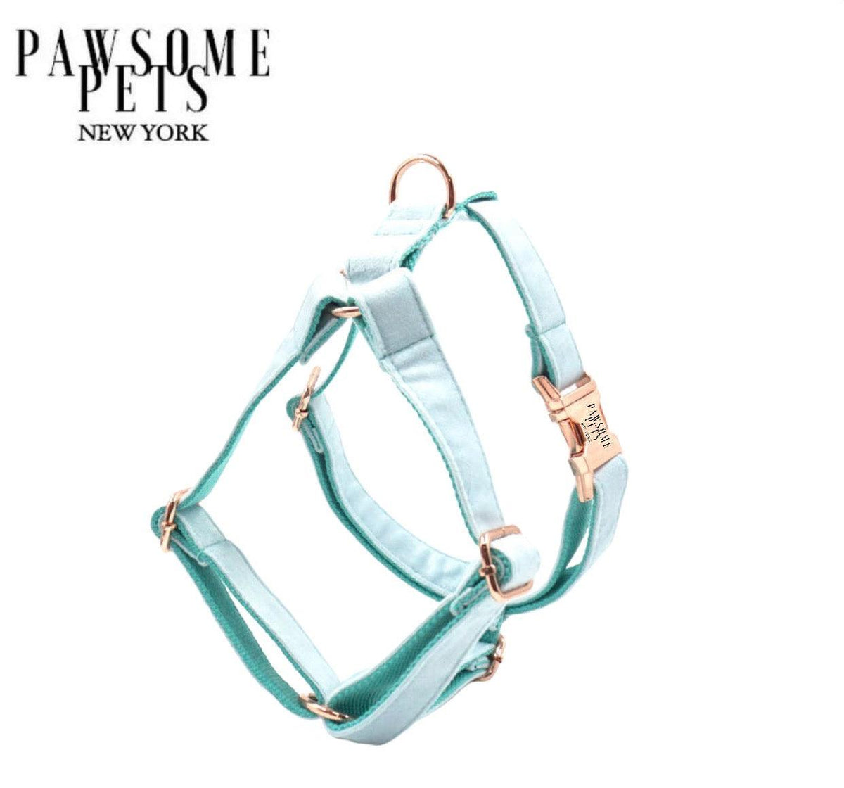 PAWSOME STEP IN HARNESS - ICE BLUE