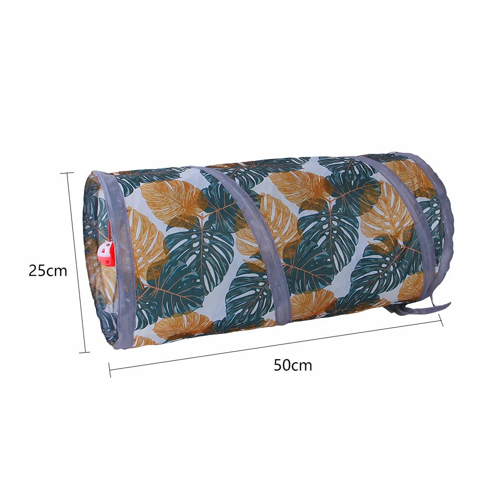 Interactive Foldable Cat Tunnel