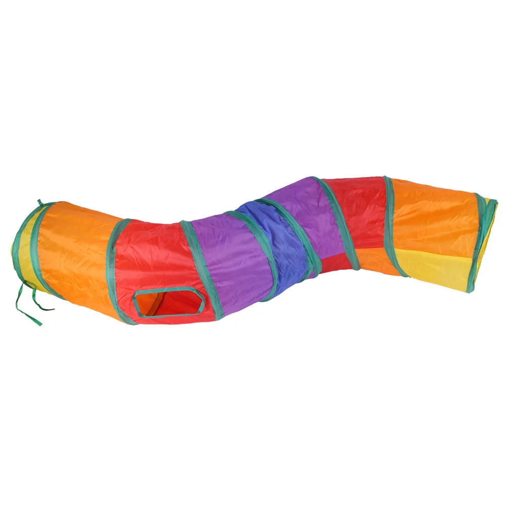 Interactive Foldable Cat Tunnel
